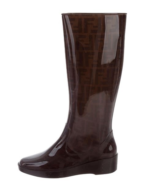 fendi rain boots for women